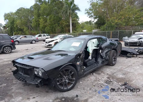 2021 Dodge Challenger R/T Scat Pack z USA, uszkodzony, nr VIN 2C3CDZFJ7MH594291